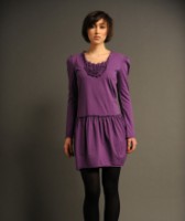 Vestido Algodón Orgánico Gill Violeta